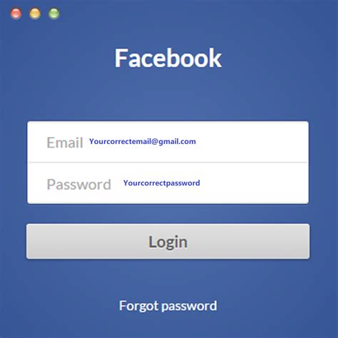 facebook login today